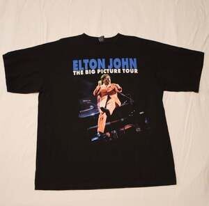 Vintage 1997 Elton John The Big Picture Tour Concert T-Shirt